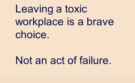 Leaving a toxic workplace for your own wellbeing is nothing to be ashamed or afraid of 💪🏼 #job #work #jobs #jobsearch #business #career #hiring #love #recruitment #opportunity #wellbeing #employment #life #motivation #money #jobseekers #toxic #recruiting #marketing #jobfair #working #careers #nowhiring #resume #workfromhome #jobvacancy #lifestyle #entrepreneur #living #jobopportunity Leave That Job Quotes, Leave Job Quotes, Looking For A Job Quotes, Retaliation Workplace Quotes, Just A Job Quotes, Leaving Toxic Environment Quotes, Quotes About Quitting Your Job, Why People Quit Their Jobs Quotes, Treated Unfairly At Work Quotes