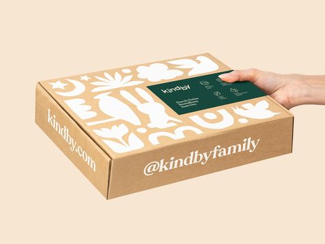 Kraft Box Packaging, Ecommerce Packaging, Kraft Packaging, Baby Products Packaging, Minimal Packaging, Toy Packaging, Clothing Packaging, Design Page, Food Box