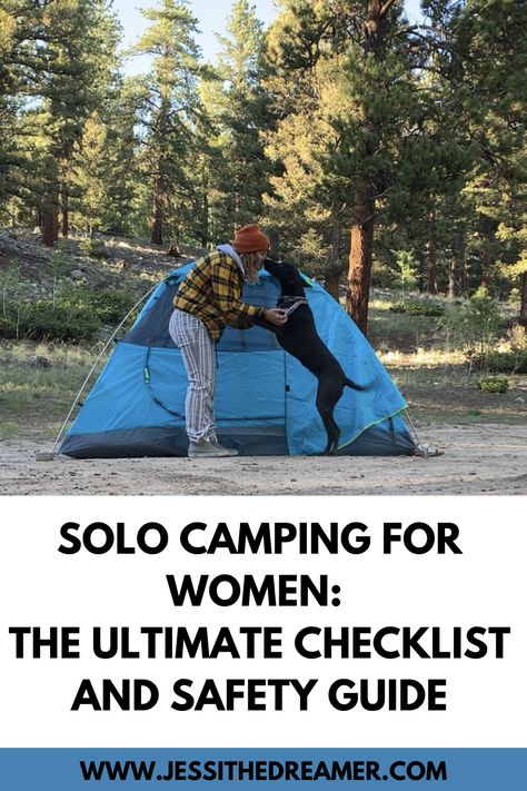 solo camping for women checklist Solo Camping Checklist, Solo Car Camping Women, Solo Camping Women, Camping Essentials For Women, Tent Camping Set Up Ideas, Pennsylvania Hikes, Camping Solo, Camping Women, Camping Gear List