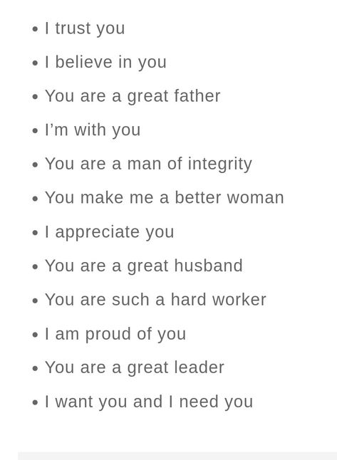 Words of affirmation for men Words Of Encouragement For Your Man, Affirmations For My Husband, Affirmations For Men Positive, Words Of Affirmation For Men, Encouraging Quotes For Men, Boyfriend Affirmation, Words Of Affirmation For Boyfriend, Words Of Affirmation For Husband, Words Of Affirmation For Him