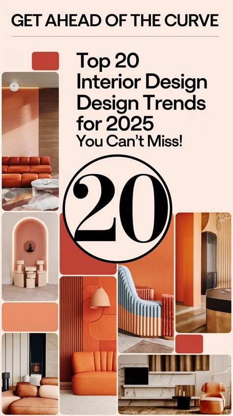 Get Ahead of the Curve: Top 20 Interior Design Trends for 2025 You Can't Miss! Home Decor Trends 2024 2025, Trends 2025 Interior Design, 2025 Trends Interiors, 2025 Interior Trends, 2025 Home Design Trends, Interior Trends 2025, Style 2025 Trends, 2025 Color Trends Home Interior, Color Trends 2025