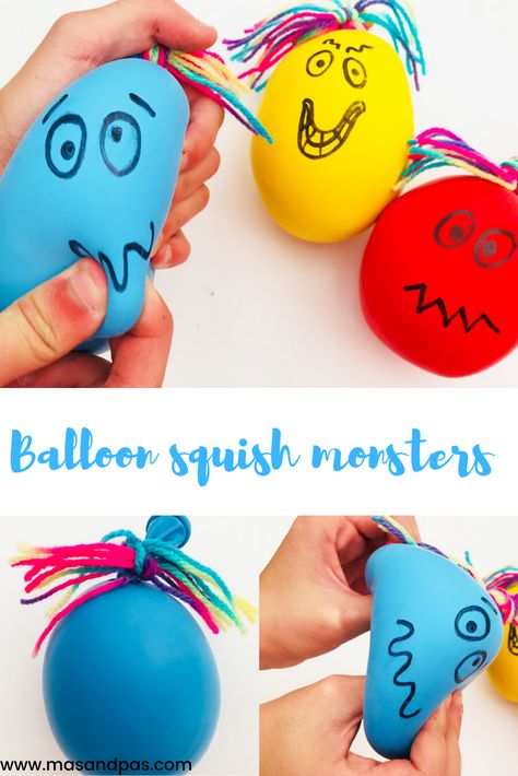 Kids love squishies but they can be expensive to buy. Ever wondered how to make your own squishy stress ball? You can make your own balloon squishy balls in minutes. They’re so easy and fun to make. And even more fab to squish. #balloonsquishyballs #DIYstressballs #DIYsquishystressball #howtomakestressballs #balloonsquishies Squish Balls Diy, Quick And Easy Art Projects For Kids, Squishy Party Ideas, Diy Squish Ball, Homemade Squishy, How To Make Squishy Toys, Crafts For School Age Kids, How To Make Squishy Balls, Make Your Own Squishies