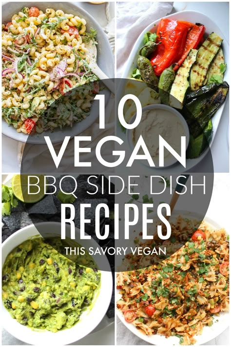 Vegan Bbq Side Dishes, Easy Bbq Sides, Vegan Cookout, Grill Night, Bbq Side Dish Recipes, Vegan Bbq Recipes, Barbecue Side Dishes, Vegetarian Bbq, Cookout Side Dishes