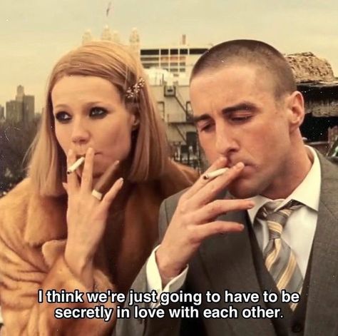 Royal Tenenbaums Quotes, Royal Tenenbaums, Wes Anderson Films, The Royal Tenenbaums, Secret Lovers, My Kind Of Love, Film Quotes, Tv Quotes, Wes Anderson