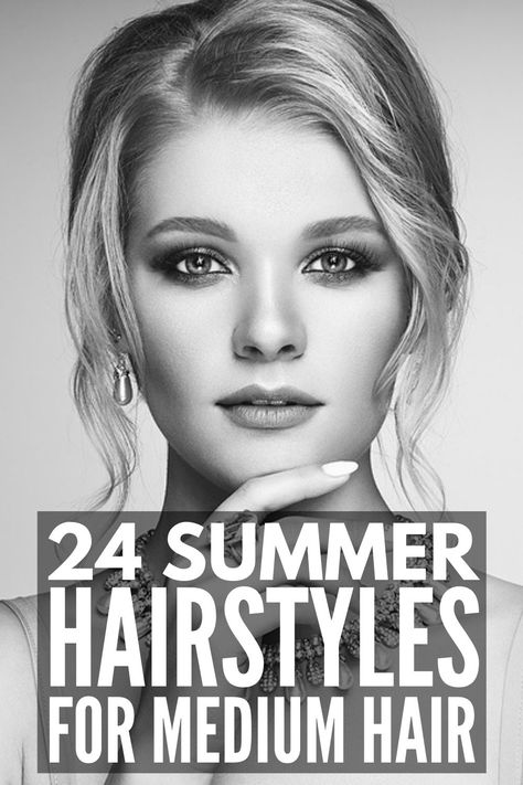 Medium Hair Dos, Humidity Hairstyles, Casual Updos For Medium Hair, Easy Up Do, Hot Weather Hair, Summer Updos, Hairstyles For Hot Weather, Humidity Hair, Hair Styles For Dirty Hair Quick