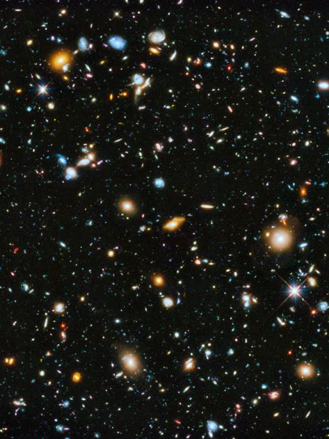 An artificial intelligence tool has been developed to help predict the structure of the universe and aid research into the mysteries of dark energy and dark matter. Check out the article to learn more! Hubble Ultra Deep Field, Hubble Photos, Hubble Space Telescope Pictures, Stars In Space, Structure Of The Universe, Space Observatory, Visible Light Spectrum, Hubble Images, Dark Energy