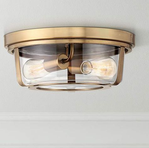 Mid Century Modern Ceiling Light, Bronze Ceiling Lights, Modern Bedroom Lighting, Brass Ceiling Light, Living Vintage, Bedroom Light Fixtures, Flushmount Ceiling Lights, Mid Century Modern Lighting, Light Fixtures Flush Mount