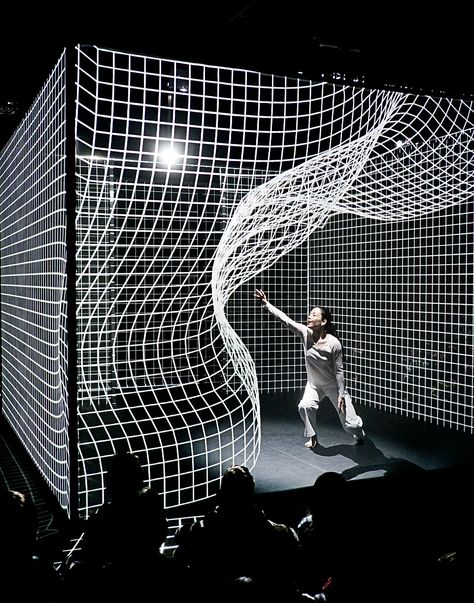 Interactive Installation Exhibitions, Touchdesigner Art, Immersive Projection, Projection Installation, Interactive Art Installation, Technology Art, Top Architects, Interactive Installation, Projection Mapping