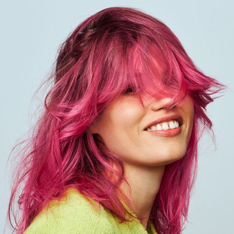 Bright Pink Hair, Hot Pink Hair, Bleach London, Hair Elixir, Bleach Blonde Hair, Georgia May, Georgia May Jagger, Hair Quiz, Beauty Self Care