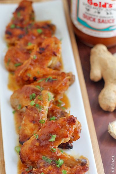 3 Ways with Duck Sauce Chicken Ginger Chicken Wings, Pineapple Chicken Recipes, Chicken Sauce Recipes, Island Recipes, Chicken And Beef, Sesame Chicken Recipe, Sweet Sour Chicken, Takeout Food, Sauce Chicken