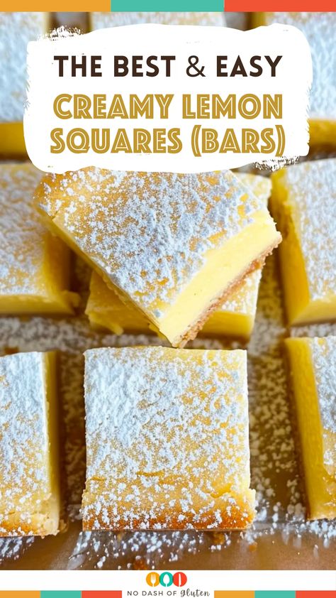 Creamy Lemon Squares Valerie Bertinelli Lemon Bars, How To Make Lemon Squares, Thanksgiving Lemon Desserts, Sunshine Lemon Cream Cheese Squares, Creamy Lemon Bars Recipe, Creamy Lemon Squares Recipe, Lemon Bars Ina Garten, Lemon Pretzel Dessert, Small Batch Dessert Recipes