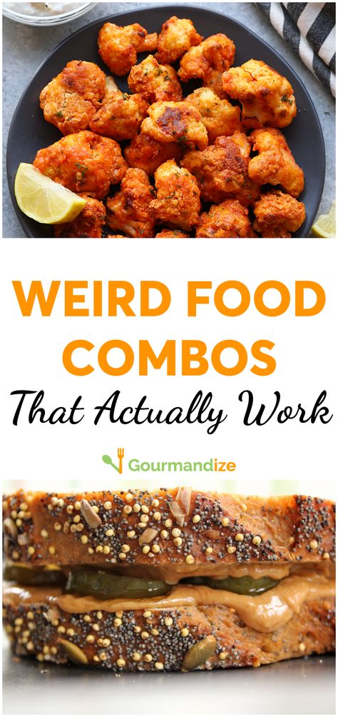 Sometimes, even the most unlikely pairings will surprise you. #foodcombinations #oddcouples #food #recipes #foodpairings Unique Food Combinations, Weird But Good Recipes, Strange Food Recipes, Odd Food Combinations, Crazy Food Combinations, Unusual Food Combinations, Crazy Recipes To Try, Strange Food Combinations, Unusual Food Recipes