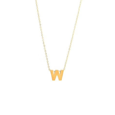 You can never go wrong with gold! This layering initial necklace is a must have in your jewelry list. Wear it with your initial or your beloved one's initial. NEW Do you want to create your own story?! Choose your base necklace with initial or charm for $168 and add more charms for $110 each one. Precious Metals: 14K Yellow Gold Size of initial and charm: 8mm Adjustable: 16" - 18" All personalized items are Final Sale Comes in our beautiful gift box Other pieces shown on the pictures are sold se Tan Initial Pendant Necklace With Adjustable Chain, Tan Necklace With Initial Pendant And Adjustable Chain, W Necklace, Gold Letter Necklace, Necklace Initial, Letter W, Initial Necklace Gold, Gold Diamond Jewelry, Gold Necklace Women