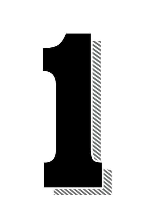 Numbers, One, 1, Drop Shadow, Typography, Typographic 1 Image Number, 1 Lettering Number, 1 Typography Number, Number 1 Typography, Number 1 Design Graphics, 11 Number Design, Typography Numbers Design, 1 Number Logo, Number 12 Design