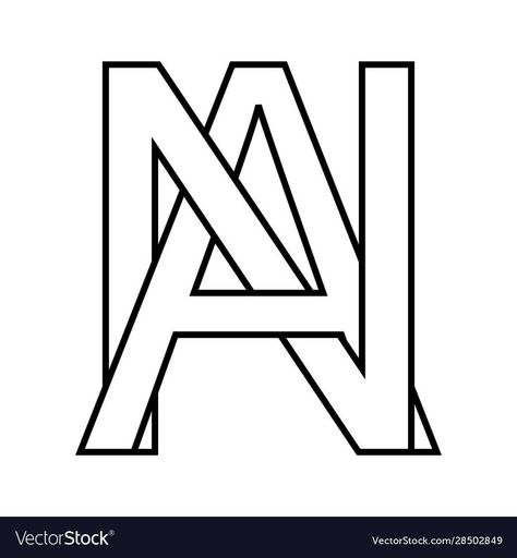 N And A Logo, A And N Logo, A N Logo, An Logo Design Letter, An Logo Design, N Letter Design, A Letter Logo Design, An Logo, A Letter Logo