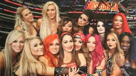 Wwe Natalya, Wwe Total Divas, Wwe Women's Division, Female Wrestling, The Bella Twins, Women Wrestling, Aj Lee, Wwe Wallpapers, Group Of Women