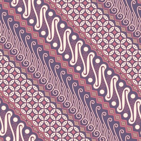 Batik Pattern Indonesian Simple, Batik Pattern Vector, Food Festival Design, Batik Vector, Malaysian Batik, Corak Batik, Textile Pattern Design Fashion, Batik Bali, Design Batik