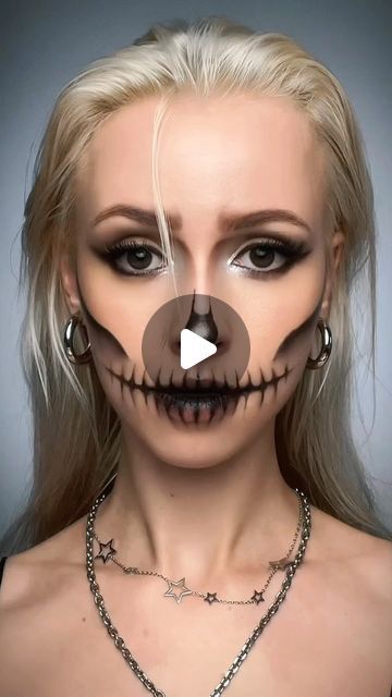 Loin Makeup Halloween, Face Makeup Halloween Easy, Halloween Face Paint Ideas Easy, Halloween Looks Makeup Easy, Kids Makeup Halloween, Kids Makeup Looks, Couples Halloween Makeup Ideas, Halloween Costumes Face Paint, Halloween Makeup Leicht