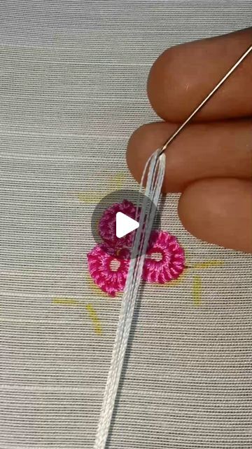 Flower Stitch, Hand Embroidery Flowers, Embroidery Flowers, Hand Embroidery, Embroidery, Flowers, Quick Saves