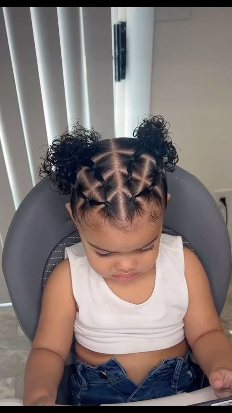 Gianna Lockett on Reels | 5Starr Blixzy · Handle It & Promise Cute Toddler Hairstyles Curly Hair, Toddler Hairstyles Short Hair, Cute Hairstyles For Babies, Mixed Toddler Hairstyles, Hairstyles For Curly Hair Kids, Mixed Baby Hairstyles, Black Baby Hairstyles, Mixed Kids Hairstyles, Curly Hair Baby