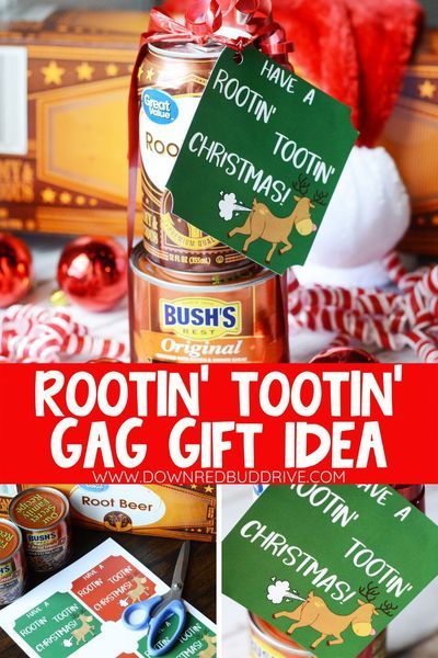 Need a gag gift idea for Christmas? Make this DIY Rootin Tootin Christmas Gift in a flash with these free printable tags! Rootin Tootin Christmas Gift | Christmas Gag Gift | Christmas Gag Gift DIY | Funny Christmas Gift | Funny Christmas Gift DIY | White Elephant Gift Exchange Ideas Funny | Christmas Joke Gift | Christmas Prank Gift | Christmas Gag Gift Ideas | DIY Christmas Gift Funny | Down Redbud Drive #gaggift #christmasgaggift #whiteelephantgift White Elephant Gift Exchange Ideas Funny, Engagement Gifts Diy, Diy Christmas Gifts Funny, Diy Engagement Gifts, Christmas Gag Gifts, Christmas Tree Colorful, Christmas Pranks, Diy Anniversary Gifts, Colorful Christmas Decor