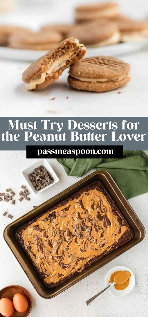 If you love peanut butter, these desserts are for you! From cookies to cake, popcorn to dip, there’s something for everyone! Chocolate Pb Desserts, Nut Butter Cookies, Cake Popcorn, Slow Cooker Cake, Butter Desserts, Chocolate Peanut Butter Fudge, Glazed Doughnuts, Peanut Butter Cookie Dough, Peanut Butter Desserts