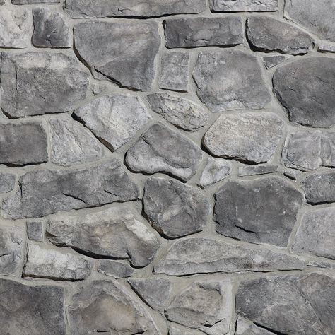 Grey Fieldstone Stone Veneer from Environmental StoneWorks Stone Wall Cladding Texture, Wall Cladding Texture, Stone Cladding Texture, Stone Floor Texture, Stone Texture Wall, Cladding Texture, Grey Stone Wall, Stone Wall Texture, Faux Stone Panels