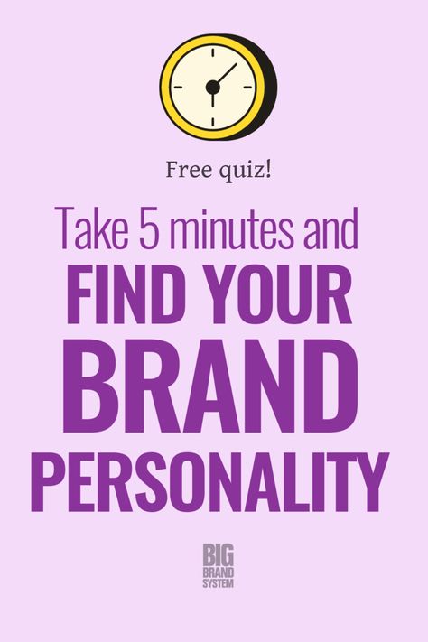 Have you ever wondered, “What is my brand style?” This free quiz will help you find the best brand colors and fonts to fit your business personality. Plus, I’ll give you brand personality resources you can use today. Click through to grab them! #designtips #bigbrandsystem #theimagelab Brand Personality Quiz, Personal Logo Ideas, What Is Branding, Social Media Images Design, Pinterest Branding, Brand Personality, Business Fonts, Branding Strategy, Trivia Quizzes