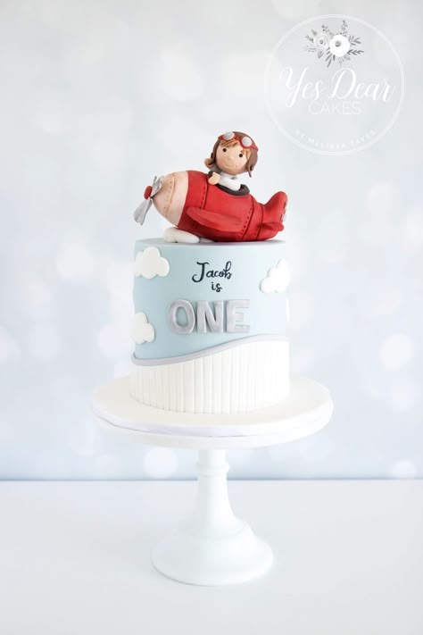 Aviator Birthday Cake, Airplane First Birthday Party Cake, Airplane 1st Birthday Cake, Airplane Birthday Cake Boys, Time Flies Smash Cake, Aeroplane Birthday Cake, Airplane First Birthday Cake, One Year Cake Boy, Time Flies Birthday Cake