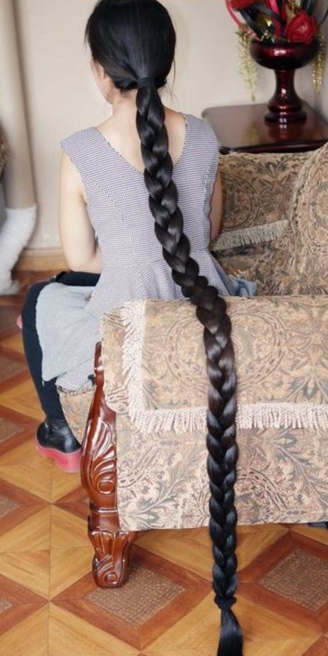 Long Black Hair Braid, Hair Braid Indian, Thick Braids, Hair Growth Challenge, Indian Long Hair Braid, Long Hair Braids, Indian Long Hair, Huge Hair, Long Indian Hair