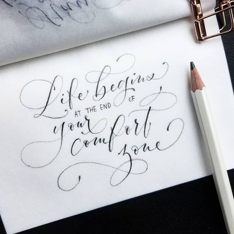 Calligraphy Quotes Doodles, Pencil Calligraphy, English Calligraphy, Handlettering Quotes, Faux Calligraphy, Calligraphy Drawing, Hand Lettering Inspiration, Hand Lettering Art, How To Write Calligraphy