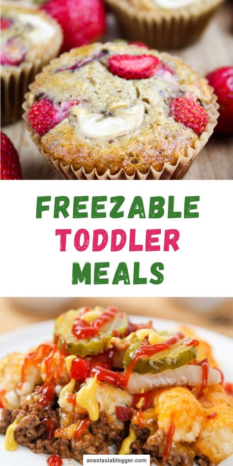 I know that as a busy parent, you won’t always have time to prepare a fancy or well-prepped meal for your kids. With that said, here are delicious freezable toddler meal recipes your children will love! #readymaderecipes #toddlerrecipes Toddler Meal Prep Freezer Cooking, Freezer Kids Meals, Daycare Meal Prep, Meal Prep Kids Dinners, Kids Lunch Meal Prep, Freezer Meals For Toddlers, Toddler Friendly Meals Dinner Ideas, Frozen Toddler Meals, Toddler Freezer Meal Prep