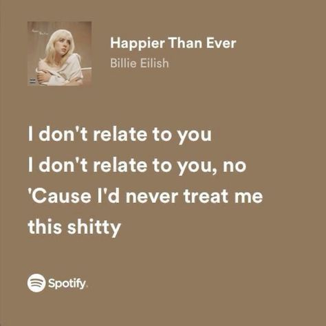 Billie Eilish Quotes Deep, Billie Eilish Quotes, Popular Song Lyrics, Dark Lyrics, Misheard Lyrics, Weird Songs, Lyric Tattoos, Lyrics Of English Songs, Happy Sunday Quotes