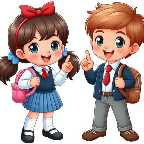 Students Cartoon Images, School Cartoon Images, School Kids Cartoon, School Kids Clipart, Students Clipart, Back To School Cartoon, Weather Background, Students Cartoon, Happy Birthday Clipart