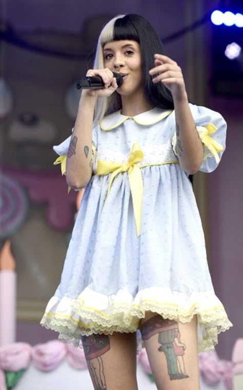 Crybabycore Outfits Melanie, Melanie Martinez Outfits Concert, Crybabycore Aesthetic Outfit, Crybabycore Outfits, Crybabycore Aesthetic, Melanie Martinez K 12 Outfit, Melanie Martinez Concert Outfit Ideas, Melody Martinez, Melanie Martinez Concert Outfit