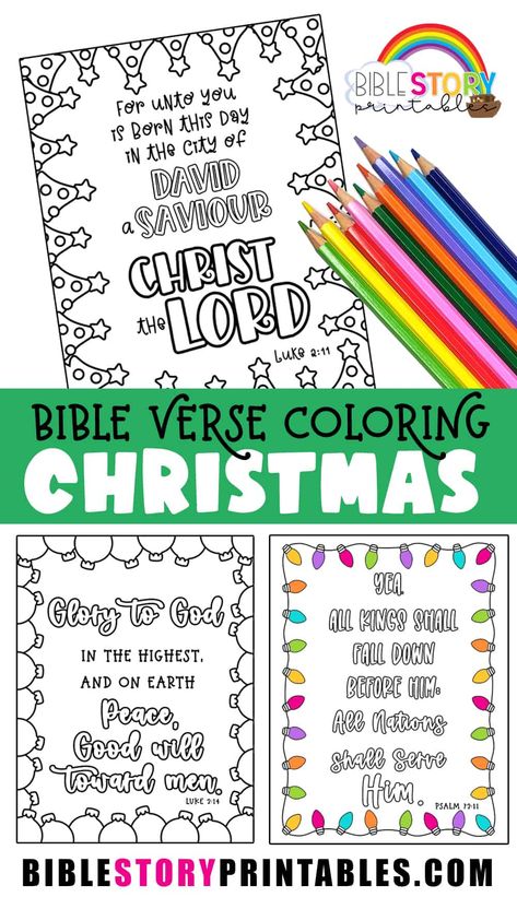 Christmas Bible Coloring Pages, Christmas Memory Verses For Kids, Christmas Verses For Kids, Christmas Bible Lessons For Kids, Christmas Bible Verses For Kids, Christmas Story Bible, Sheep Template, Sunday School Coloring Sheets, Free Bible Printables