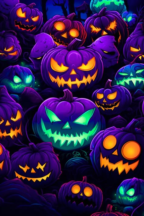 Halloween Backrounds, Spooky Halloween Pictures, Halloween Digital Art, Happy Halloween Pictures, Pumpkin Wallpaper, Halloween Wallpaper Iphone Backgrounds, Halloween Wallpaper Backgrounds, Halloween Wallpaper Cute, Halloween Wallpapers