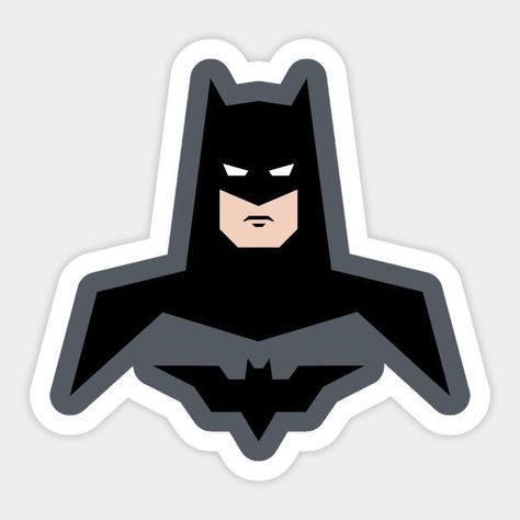 Batman Stickers Printable, Batman Art Drawing, Batman Stickers, Phone Cover Stickers, Superhero Stickers, Funny Laptop Stickers, طابع بريدي, Arte Indie, Cute Laptop Stickers