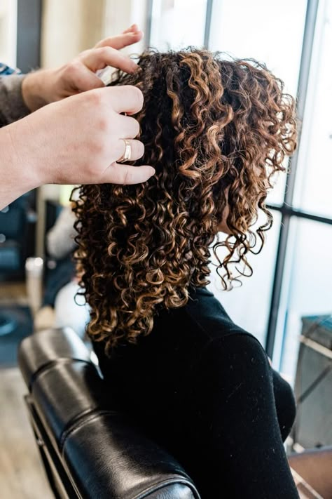 Curly Hair Photography, Hair Salon Photoshoot, Hairstylist Photoshoot, Curly Salon, Curly Hair Stylist, Curly Hair Specialist, Golf Fundraiser, Curly Hair Model, Website Photoshoot