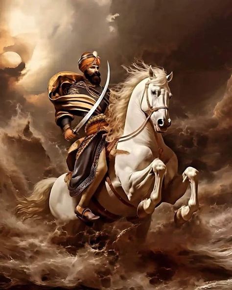 Hari Singh Nalwa Wallpaper Hd, Guru Gobind Singh Ji Wallpapers Hd, Hari Singh Nalwa Wallpaper, Sikh Tattoo, Biker Painting, Char Sahibzade Pics, Char Sahibzade, Hari Singh Nalwa, Sikh Warrior