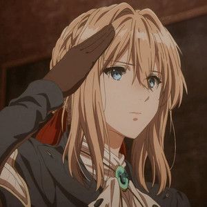 Violet Evergarden Wallpaper, Violet Evergreen, Tamako Love Story, Anime W, Violet Aesthetic, Violet Evergarden Anime, The Ancient Magus Bride, Anime Head, Violet Evergarden