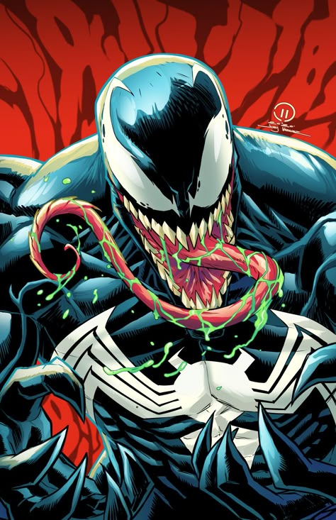 WE ARE VENOM, Joey Vazquez on ArtStation at https://www.artstation.com/artwork/3d8oqg Venom Comic, Sif Dark Souls, We Are Venom, Venom Carnage, Venom Art, Venom Comics, Symbiotes Marvel, Spiderman 2, Marvel Tattoos