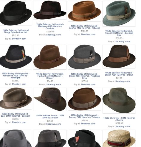 1950s Men’s Hats Styles History 1950s Mens Hats, Types Of Mens Hats, Men Hats Styles, 1950s Mens Fashion, Mens Dress Hats, Mens Hats Vintage, Mens Hats Fashion, 1950s Mens, Fedora Hat Men