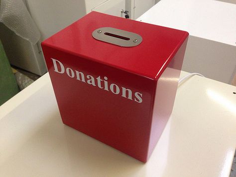 Table Top Donation Box Charity Box Ideas, Donation Box Ideas, Android Phone Backgrounds, School Donations, Donation Boxes, Offering Box, Book Mobile, Youth Church, Hospital Ideas