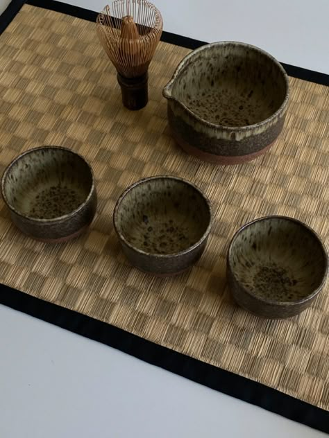 Ceramic Matcha Cup, Handmade Matcha Bowl, Ceramic Bowl Aesthetic, Matcha Set Ceramics, Matcha Ceramic Set, Tea Bowls Ceramic, Pottery Matcha Bowl, Ceramic Matcha Set, Ceramic Matcha Bowl