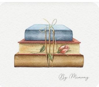 Book Stack Clipart, Vintage Books Drawing, Watercolor Vintage Painting, Paintings Of Books, Stack Of Books Drawing, Painting Of Books, Stack Of Books Illustration, Book Watercolor Painting, Open Book Drawing