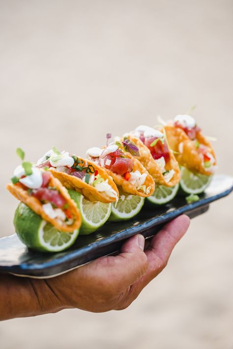 Taco Plating Ideas, Fine Dining Tacos, Fine Dining Mexican Cuisine, Fancy Mexican Food Plating, Fine Dining Mexican Food, Elevated Tacos, Mexican Food Plating, Taco Plating, Fancy Mexican Food