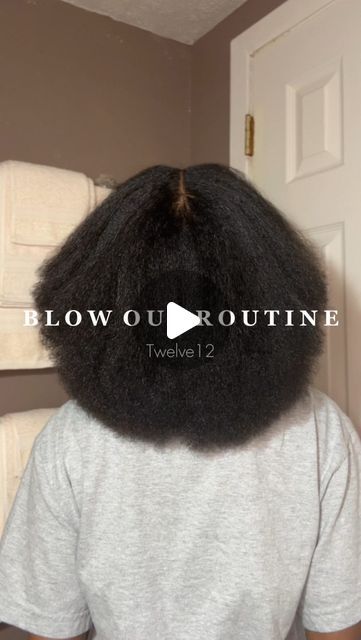 Somya | Natural Hair on Instagram: "Blow Out Routine ft. @twelve12___   I officially made it to 1 year post big chop on June 16th, so of course I had to do a blow out for a length check/trim  Health is always my #1 priority, so I used a plant-based haircare line for this routine. The hair mist provided moisture, easy detangling, & heat protection all in one. Followed with the scalp oil, which helps relieve the scalp of dryness & flakiness   Products Used: •Shampoo Minty Scent •Conditioner Minty Scent •Hair Mist Detangle and Protect •Scalp Oil  #blackgirlhair #naturalhair #type4hair #shortnaturalhair #blowout #blowoututorial #blowdry #blowdrytutorial #bigchopjourney" Braids On Blown Out Hair, Blowdrying Tips For Natural Hair, Dominican Blow Out On Natural Hair Before And After, Blow Out Black Natural Hair, Natural Hair Styles Easy 4c Blown Out, Blow Dried Twist Out Natural Hair, Wash And Blow Dry Natural Hair, Blow Out Styles For 4c Hair, How To Blow Dry Natural Hair