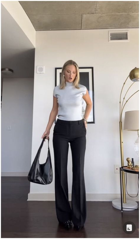 Lab Attire Work Outfits, Corporate Law Outfits, Investment Banking Outfits Women, Relationship Banker Outfit, Bank Teller Interview Outfit, Summer 2024 Business Casual, Lawyer Outfit Summer, Corporate Pants Women, Law Firm Outfits Women Summer