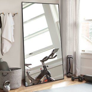 Gym Mirror Wall, Gym Basement, Home Workout Space, Home Gym Mirrors, Small Home Gym, Gym Mirrors, Gym Room At Home, Pc Table, Mirror Metal